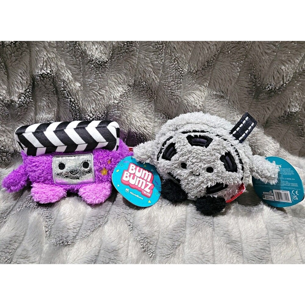 Bum Bumz Russ Lot of 2 Movie Bumz Francesca Reel Connie 5" NWT